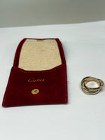 Laden Sie das Bild in den Galerie-Viewer, Cartier Trinity Ring 750er Gelbgold, Weißgold, Roségold