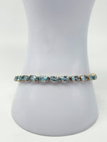 Laden Sie das Bild in den Galerie-Viewer, 14K Gelbgold Armband mit Aquamarin ARIS