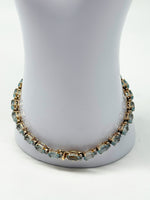 Laden Sie das Bild in den Galerie-Viewer, 14K Gelbgold Armband mit Aquamarin ARIS