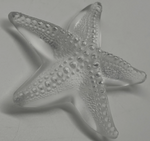 Laden Sie das Bild in den Galerie-Viewer, Lalique Glasfigur Seestern 10 cm