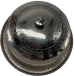 Laden Sie das Bild in den Galerie-Viewer, Antike Glasdose mit Deckel und Teller