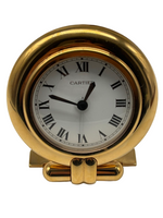 Laden Sie das Bild in den Galerie-Viewer, Cartier Wecker Pendulette Colisee Frankreich, 1990