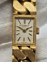Laden Sie das Bild in den Galerie-Viewer, Chopard Armband 18K Gelbgold Damenuhr

