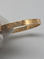 Laden Sie das Bild in den Galerie-Viewer, Cartier "Love" Armband - 18K Rosegold - Klassisches Modell (Full Set)
