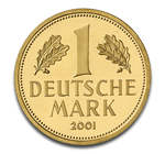 Laden Sie das Bild in den Galerie-Viewer, 1 Deutsche Mark Goldmark 2001 A (2001)
