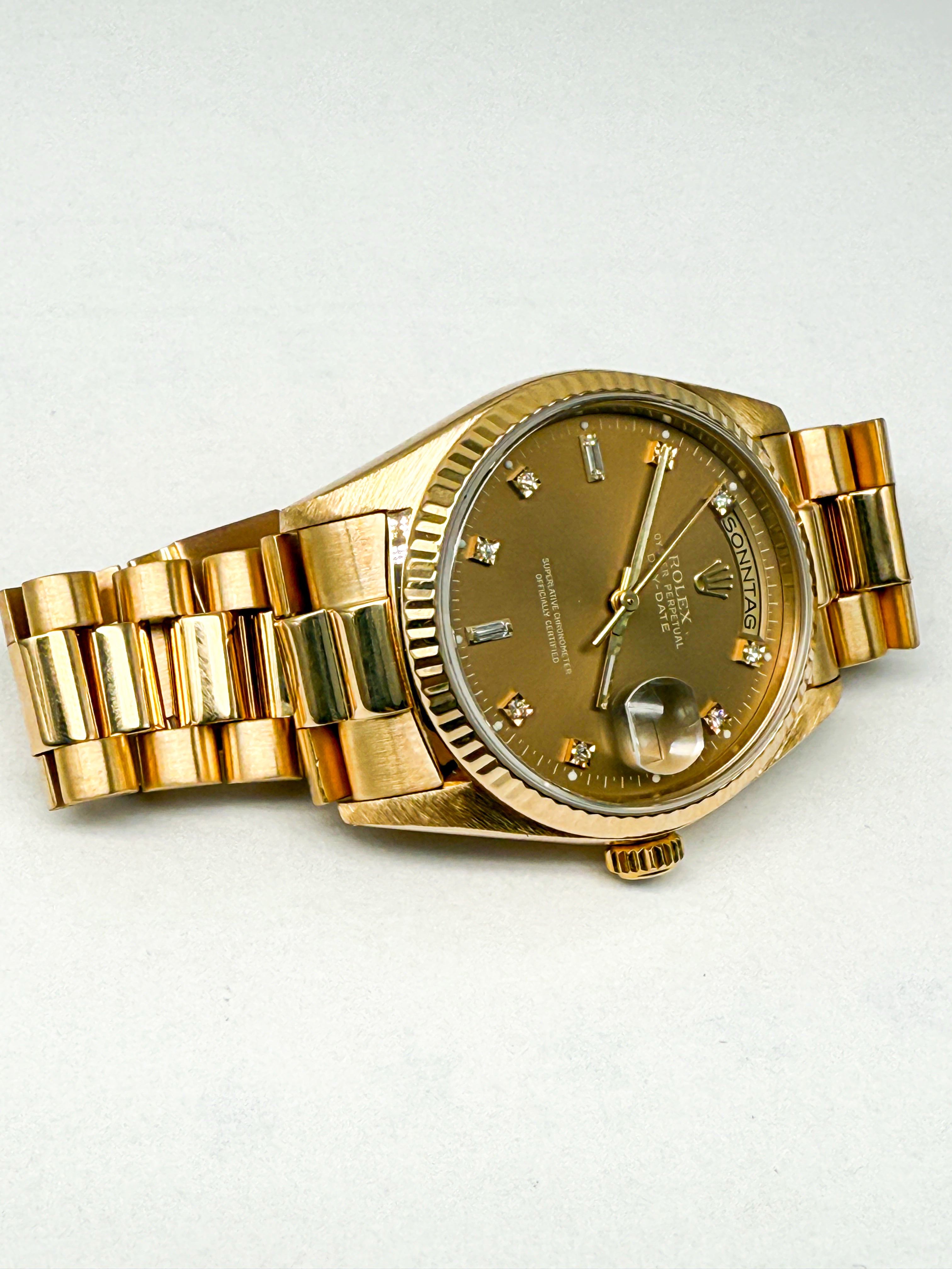 Rolex Day-Date 36 18038; 18 Karat