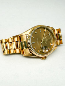 Rolex Day-Date 36 18038; 18 Karat