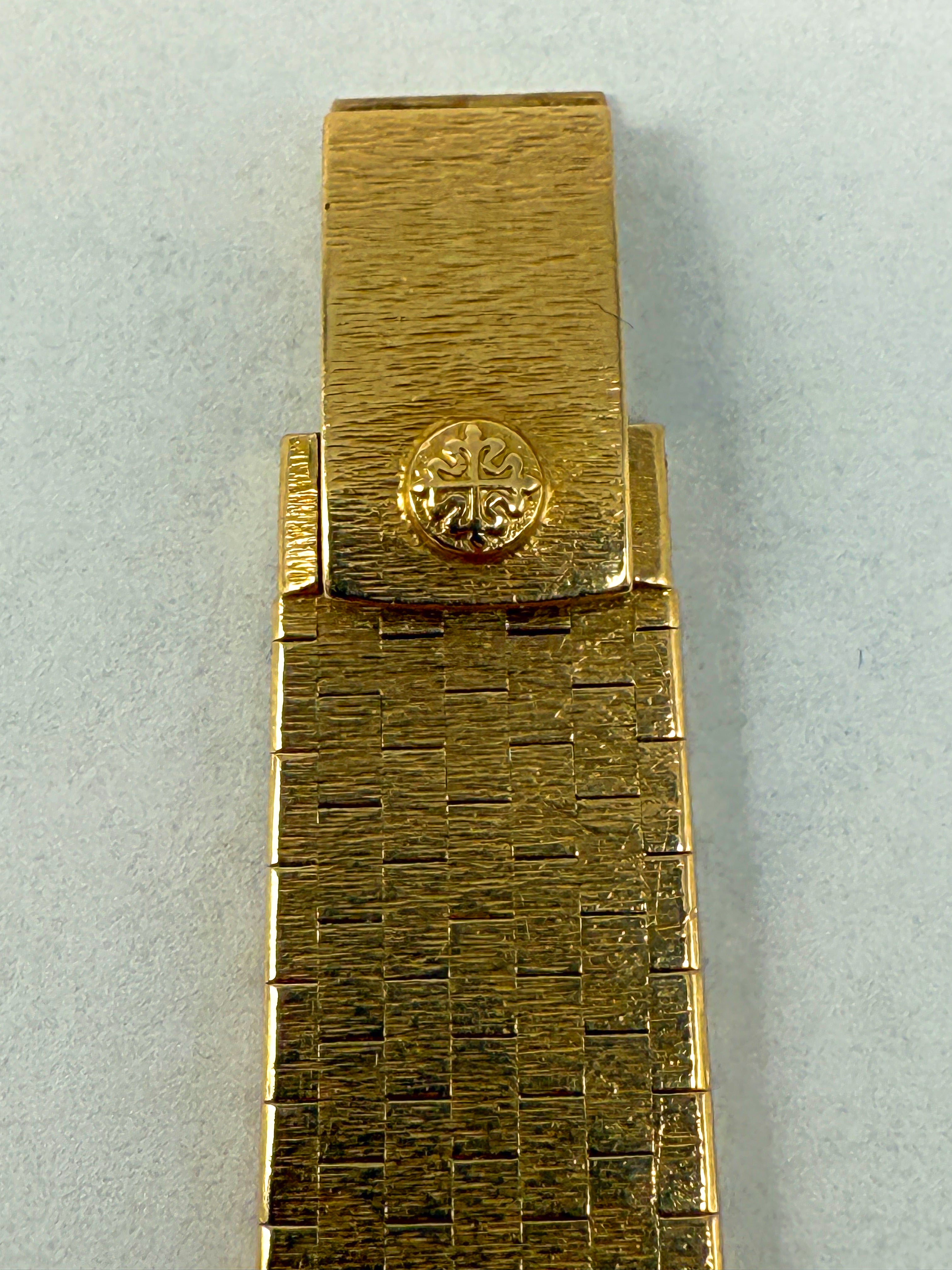 PATEK PHILIPPE Ellipse 18k Gelbgold Damen Armbanduhr 3373/1