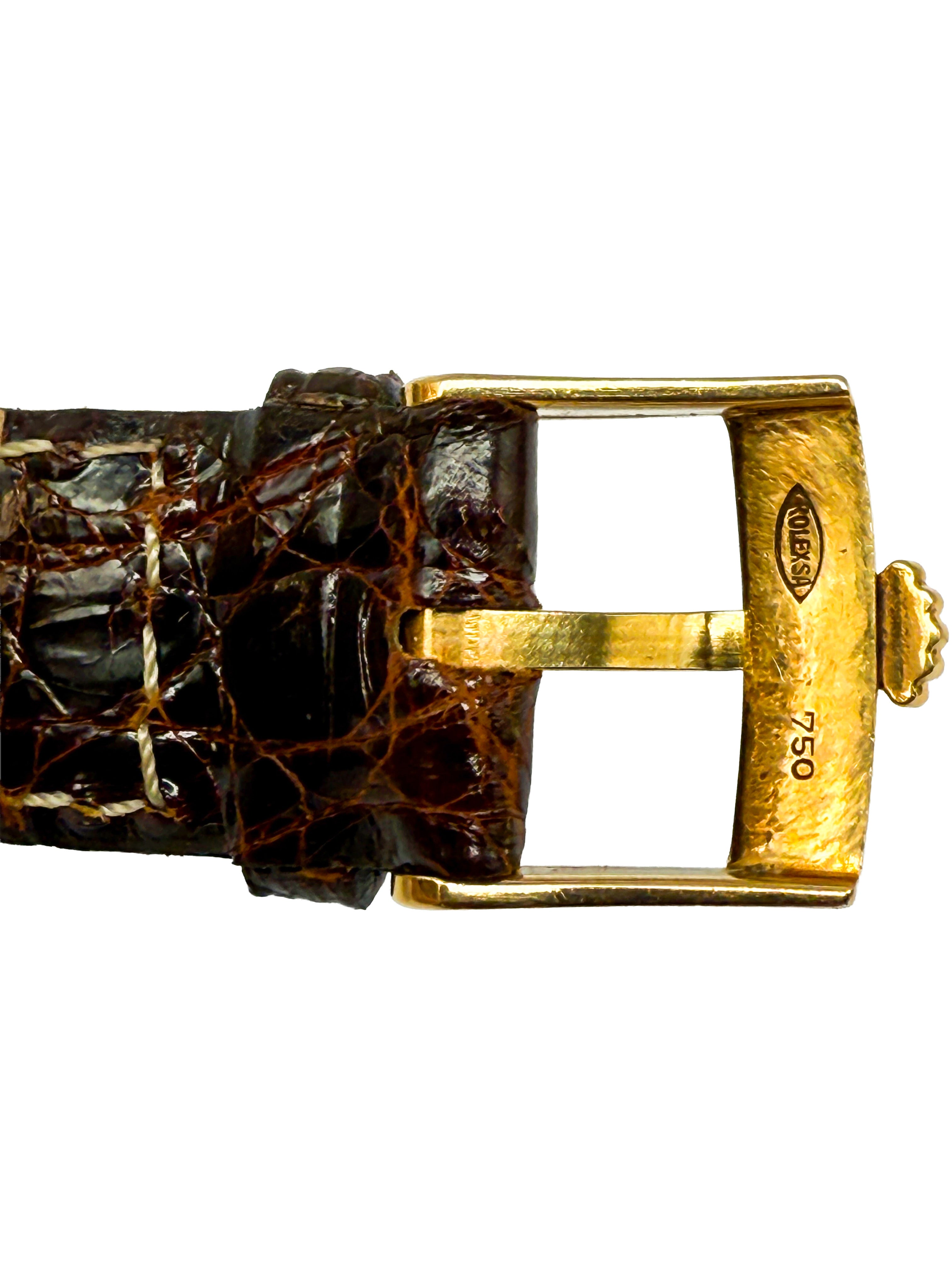 Rolex Cellini, 18K Gelbgold, 4112 Ref.