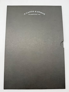 Lang & Söhne Taschenuhr Gold 14k mit Archivauszug, 1920 Verkaufsdatum