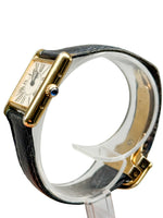 Laden Sie das Bild in den Galerie-Viewer, Cartier Tank Vermeil, Ref: 5057001, Silber 925er
