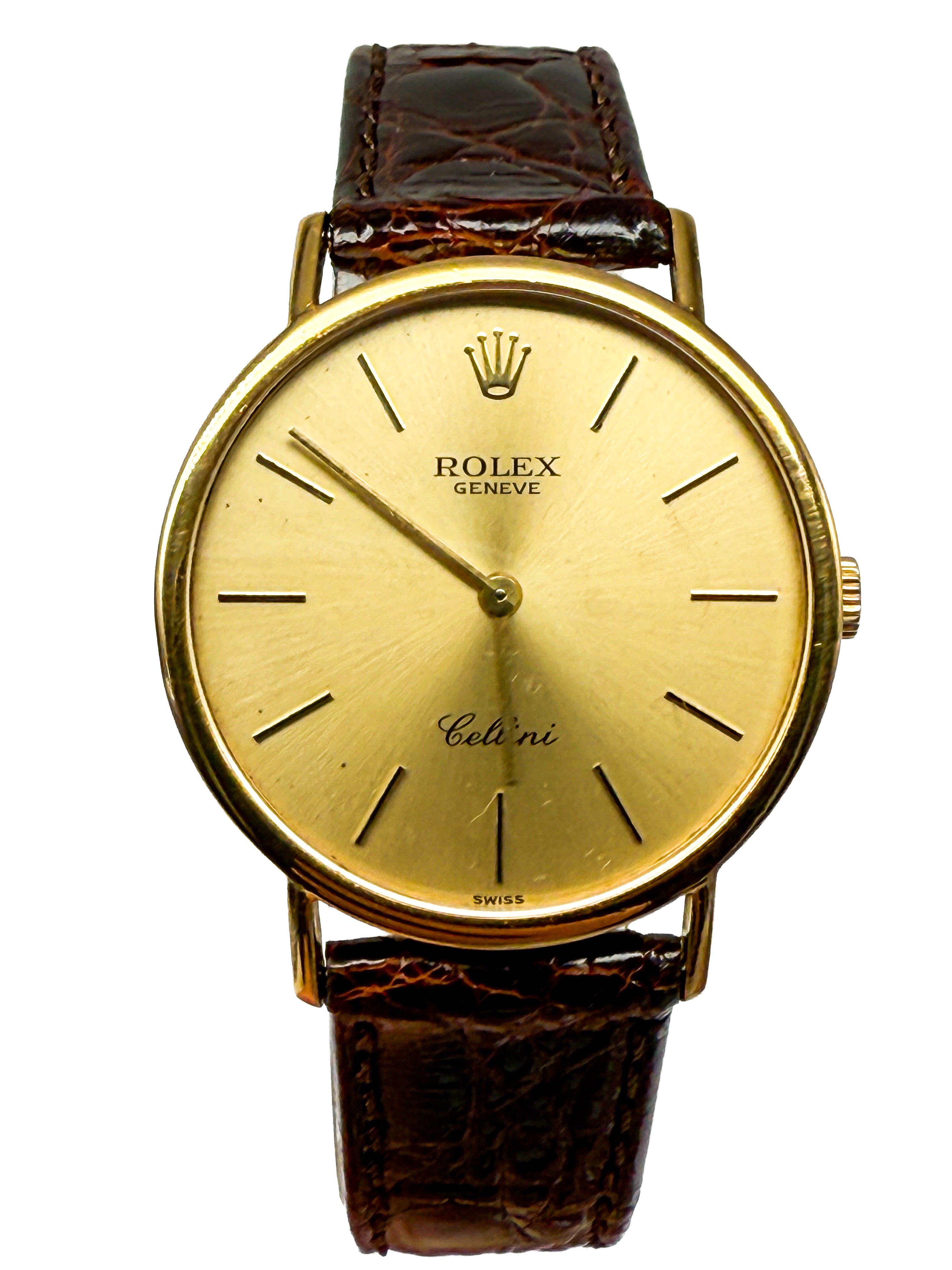 Rolex Cellini, 18K Gelbgold, 4112 Ref.