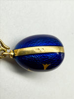Laden Sie das Bild in den Galerie-Viewer, Fabergé Ei Anhänger Gelbgold 750 / 18K mit Emaille, limitiert

