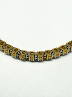 Laden Sie das Bild in den Galerie-Viewer, 750er Gelbgold Collier mit Opal und Diamant
