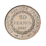 Laden Sie das Bild in den Galerie-Viewer, 20 Francs Stehender Engel diverse Jahrgänge
