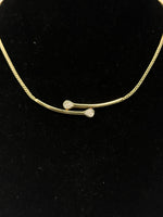 Laden Sie das Bild in den Galerie-Viewer, Gelbgoldschmuck 585er, Halskette mit Diamanten
