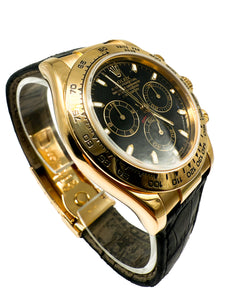 Rolex Daytona 116518, Gelbgold 750er, 40 mm
