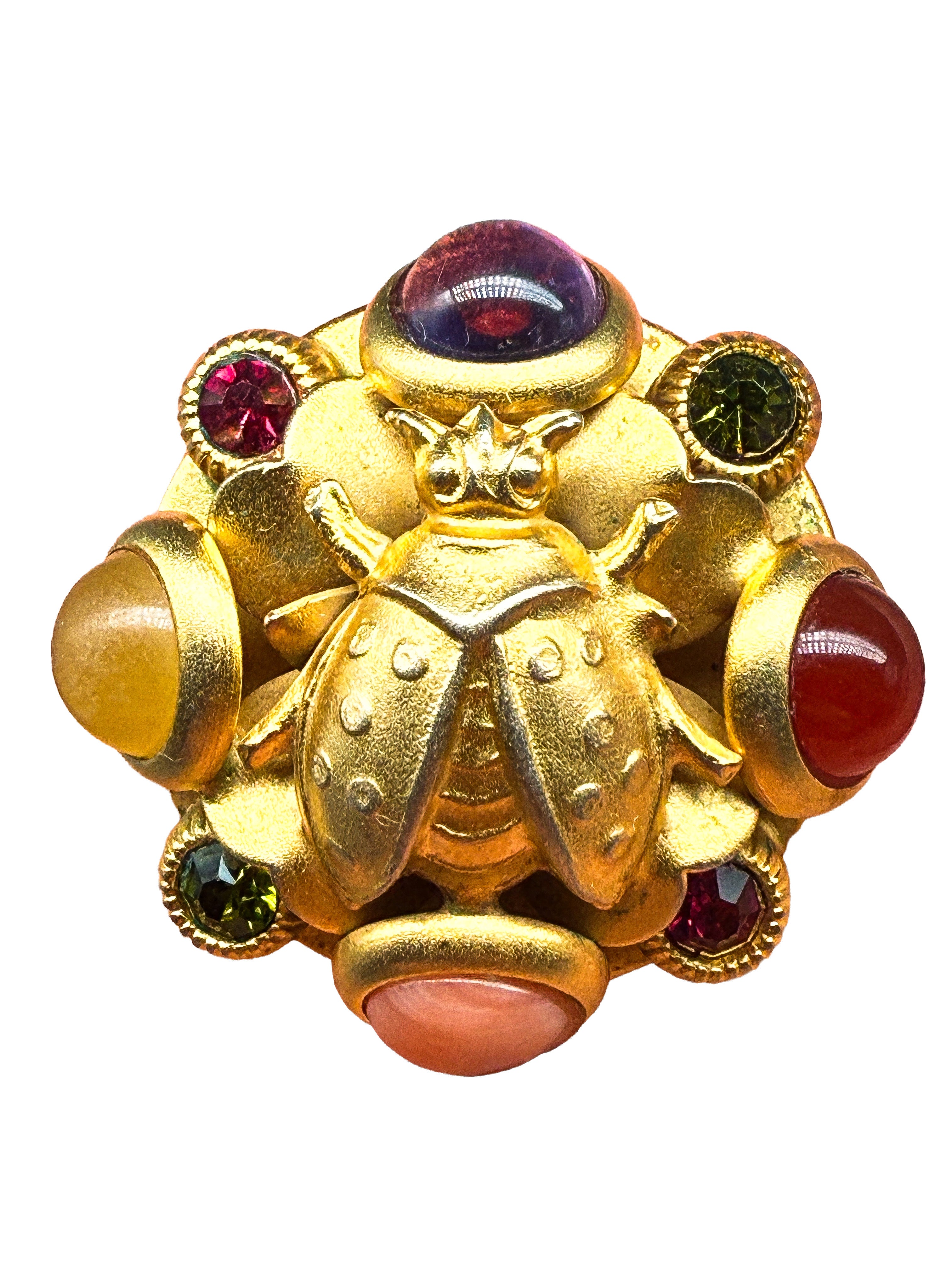 Natasha Stambouli, Modeschmuck, Ohrringe, vergoldet