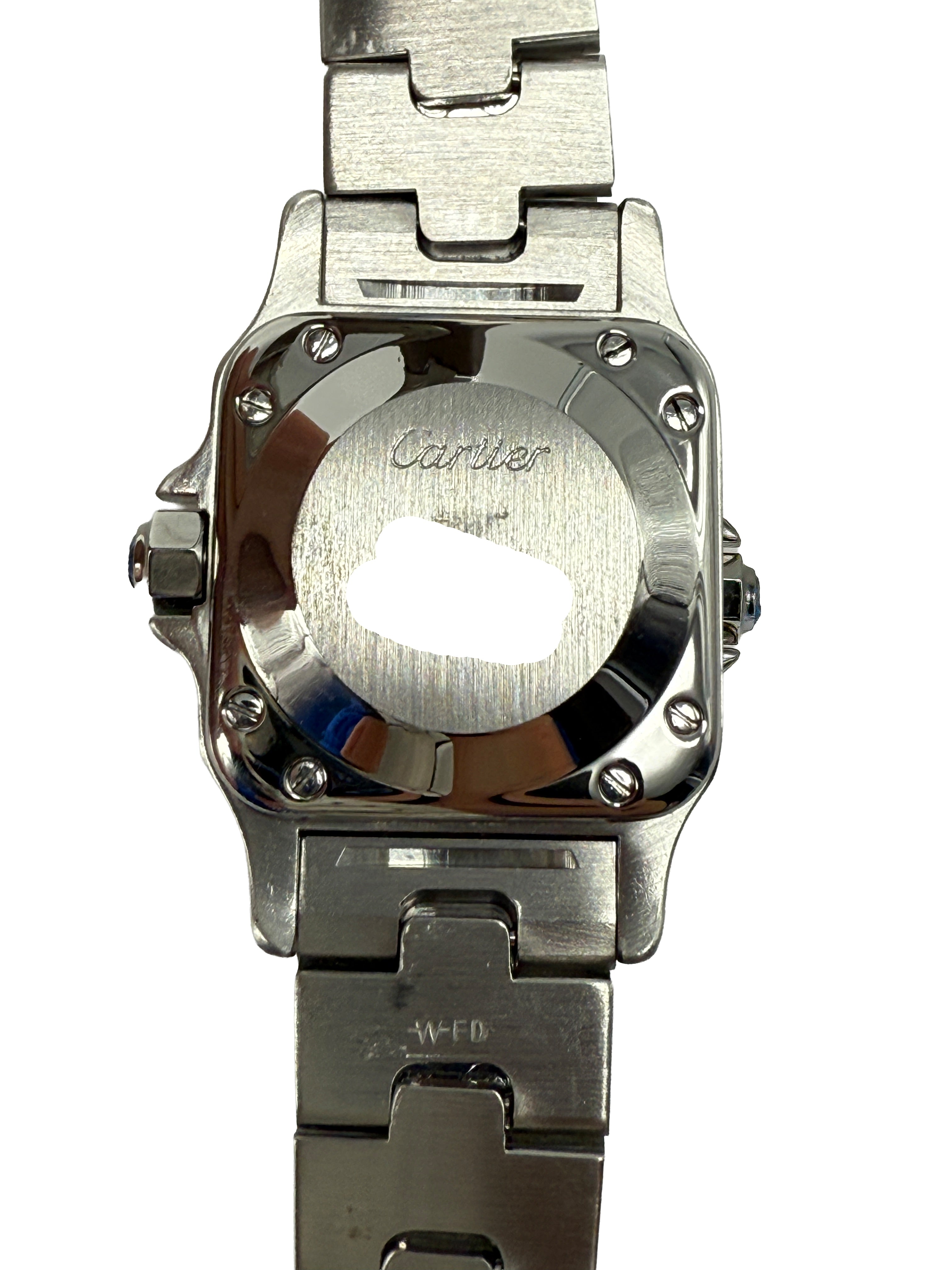 Cartier Santos Galbée; W20012C4; Armbanduhr