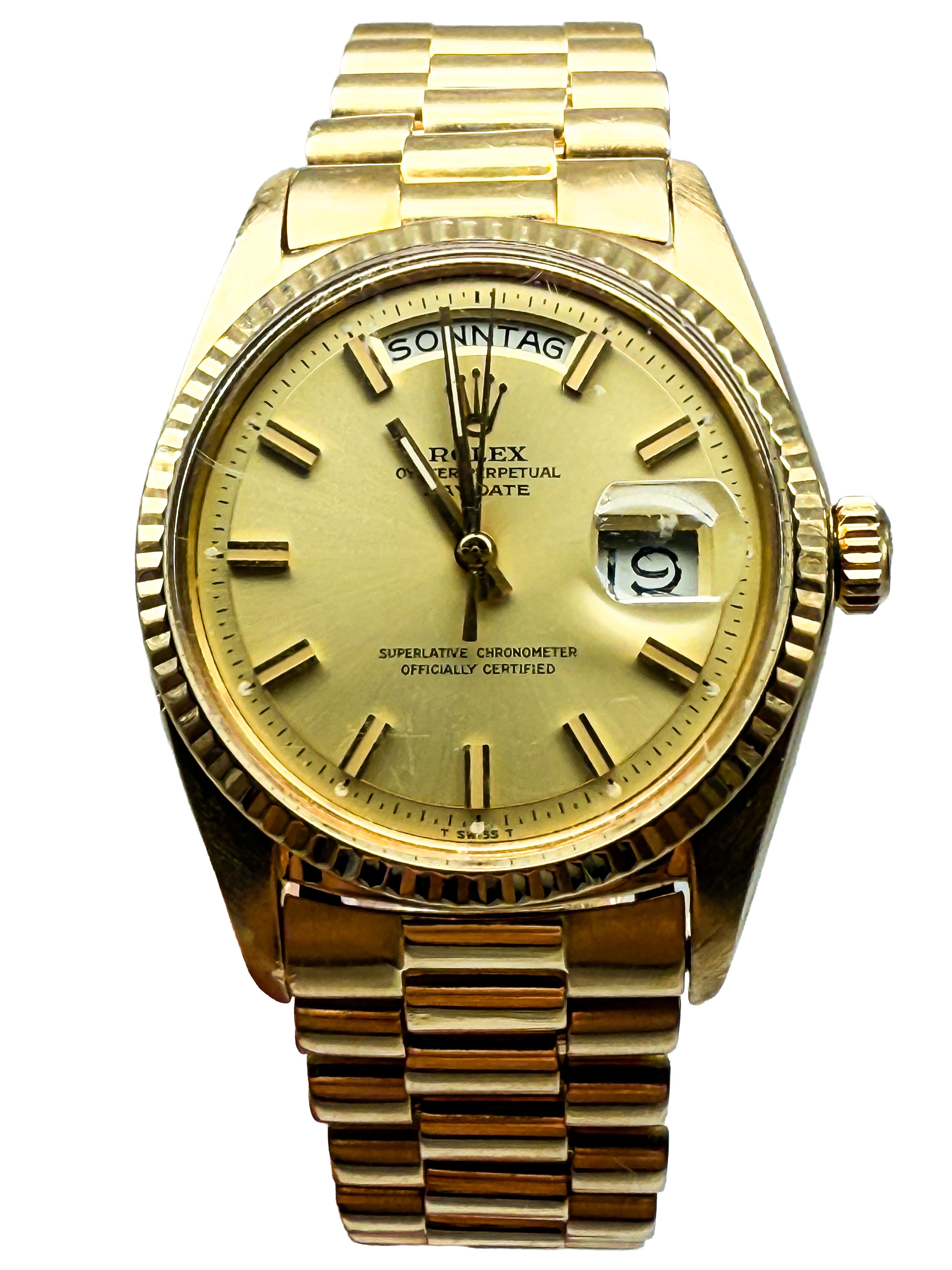 ROLEX Oyster Perpetual Day-Date 1803 18K