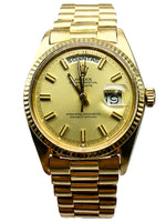 Laden Sie das Bild in den Galerie-Viewer, ROLEX Oyster Perpetual Day-Date 1803 18K
