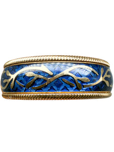 Wellendorff Ring 750er Gelbgold mit Diamanten kaltemaille