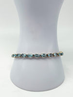 Laden Sie das Bild in den Galerie-Viewer, 14K Gelbgold Armband mit Aquamarin ARIS
