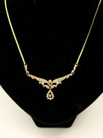 Laden Sie das Bild in den Galerie-Viewer, Halskette aus 585er Gelbgold mit Diamanten
