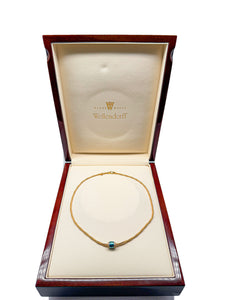 Wellendorff 750er Gelbgold Anhänger und Ronde