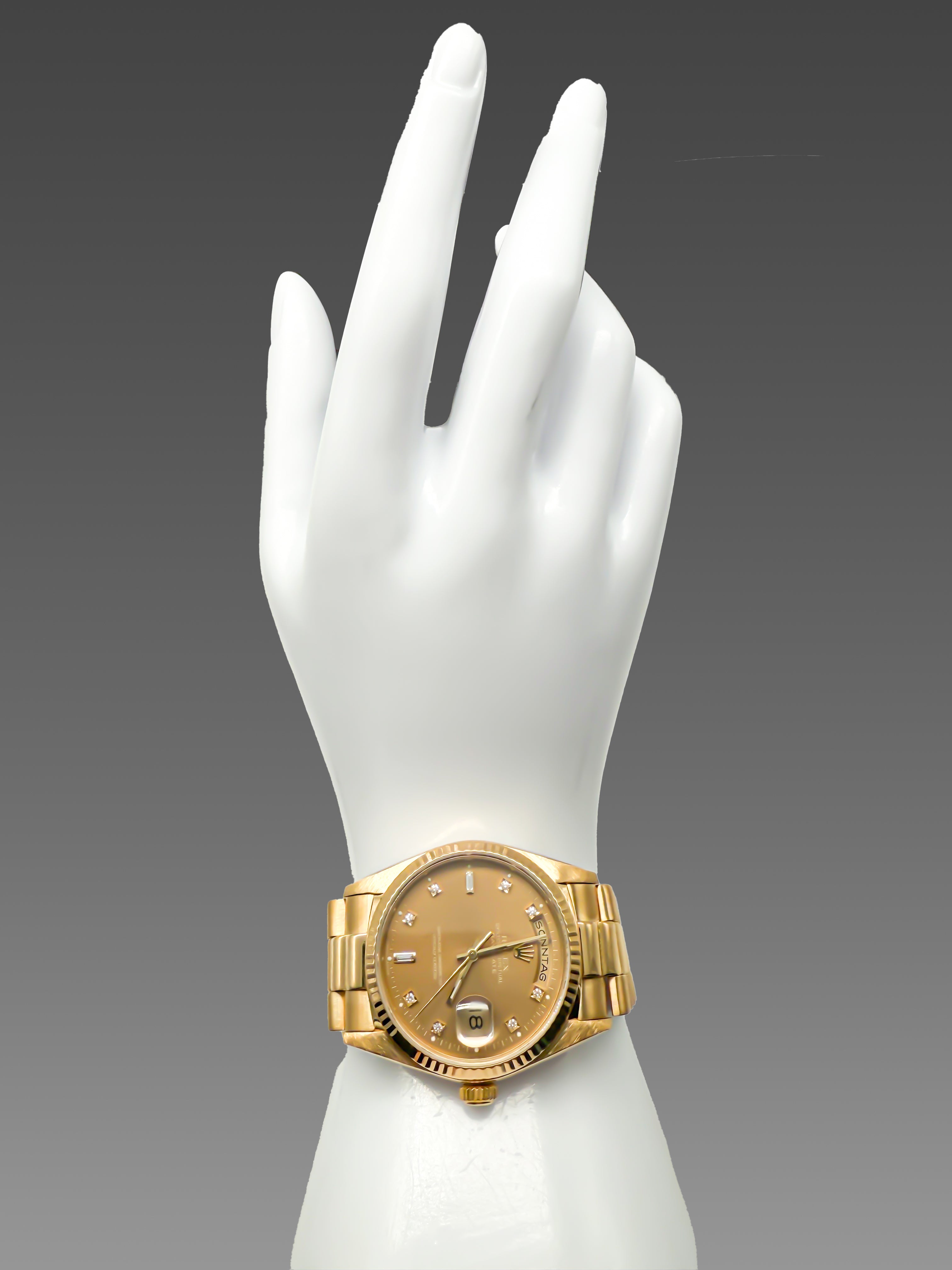 Rolex Day-Date 36 18038; 18 Karat