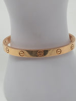 Laden Sie das Bild in den Galerie-Viewer, Cartier "Love" Armband - 18K Rosegold - Klassisches Modell (Full Set)
