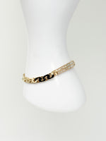 Laden Sie das Bild in den Galerie-Viewer, 14K Gelbgold Armband mit Diamanten 1 ct
