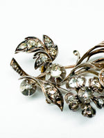 Laden Sie das Bild in den Galerie-Viewer, Brosche Jugendstill mix aus Gold und Silber mit Diamanten
