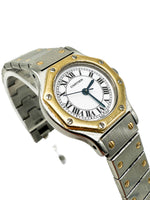 Laden Sie das Bild in den Galerie-Viewer, Cartier Santos Octagon; Refz, Nummer: 0907
