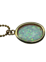 Laden Sie das Bild in den Galerie-Viewer, 585er Gelbgold Collier mit Opal
