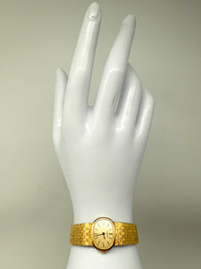 PATEK PHILIPPE Ellipse 18k Gelbgold Damen Armbanduhr 3373/1