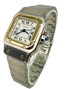 Cartier Santos Galbée; W20012C4; Armbanduhr