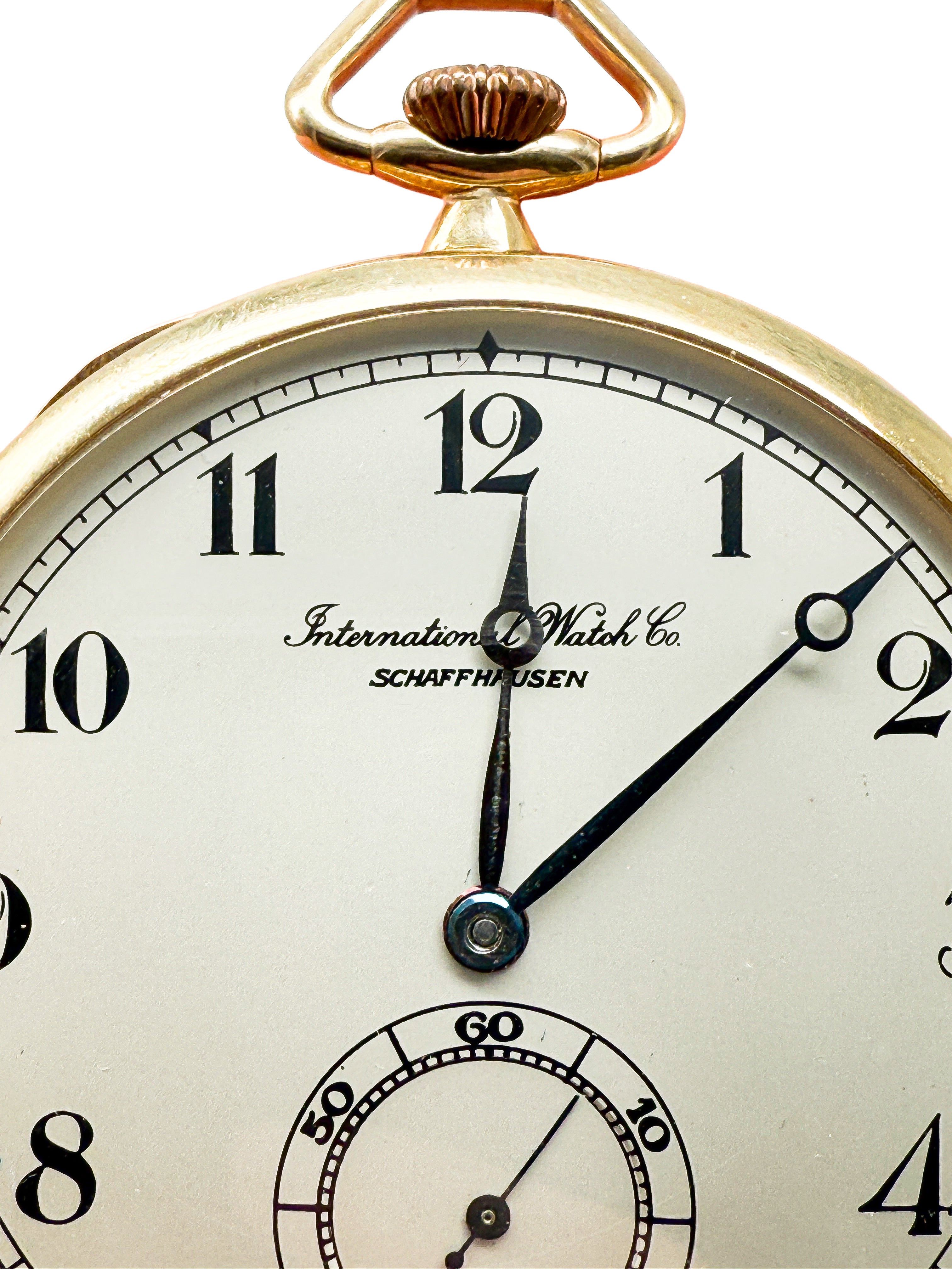 IWC Taschenuhr, Gelbgold 14K, 1927-30