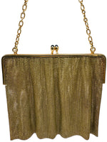 Laden Sie das Bild in den Galerie-Viewer, 14K Gelbgold Handtasche mit Saphiren
