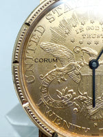 Laden Sie das Bild in den Galerie-Viewer, Corum Gold Münze Uhr, 750er Gelbgold, automatik
