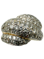 Laden Sie das Bild in den Galerie-Viewer, 585er Gelbgold Ring mit Diamanten
