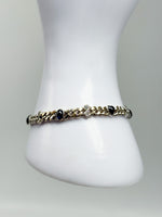 Laden Sie das Bild in den Galerie-Viewer, 18K Weißgold Armband mit Diamanten und Saphiren
