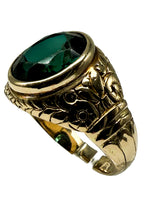 Laden Sie das Bild in den Galerie-Viewer, 585er Gelbgold Ring mit Turmalin
