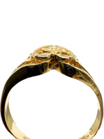 Laden Sie das Bild in den Galerie-Viewer, 585er Gelbgold Ring mit Diamanten
