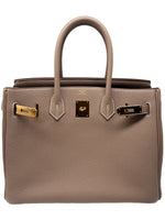 Laden Sie das Bild in den Galerie-Viewer, Hermés Birkin 30 Veau Togo, körniges Kalbsleder, 30 cm
