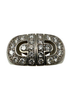 Laden Sie das Bild in den Galerie-Viewer, Bulgari Ring mit Diamanten 750er Weißgold
