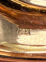 Laden Sie das Bild in den Galerie-Viewer, Ring 585er Gelbgold mit Saphir und Diamanten
