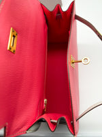 Laden Sie das Bild in den Galerie-Viewer, Hermes Handtasche Sac Kelly II Sellier 25, Rosa
