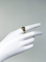 Laden Sie das Bild in den Galerie-Viewer, Gelbgold 585er Ring mit Rubin und Diamanten

