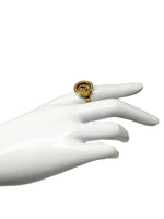 Laden Sie das Bild in den Galerie-Viewer, Ring 750er Gelbgold mit beweglichen Diamanten

